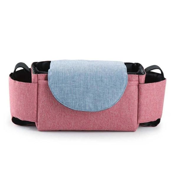 Stroller Organizer Bag with Cup Holders and Multiple Pockets