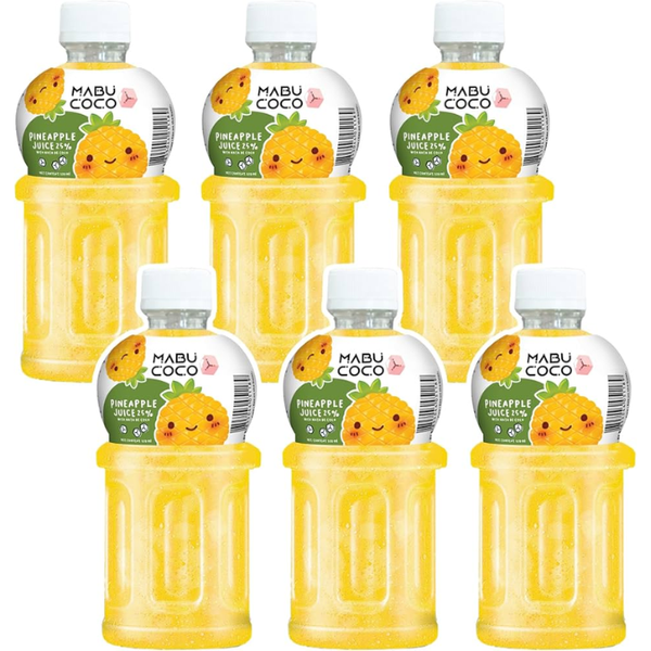 Pineapple Juice 6x 320ml- Mabu Coco