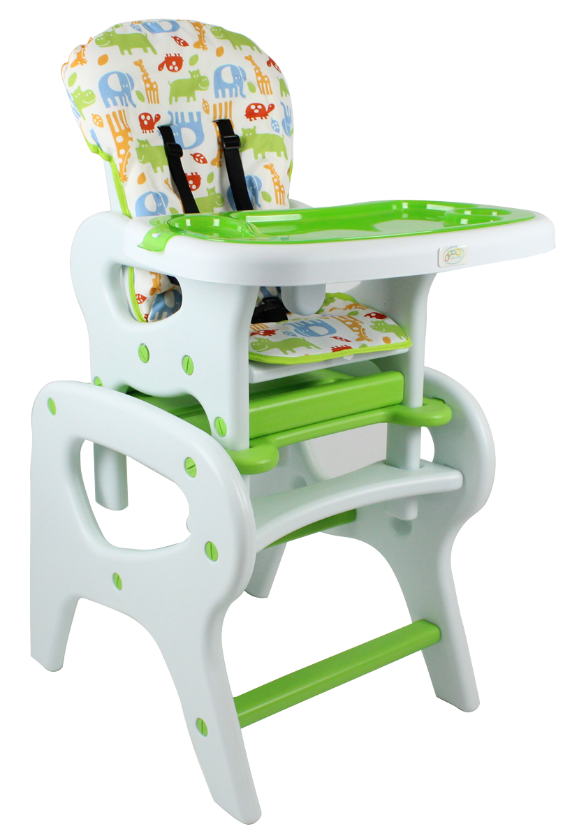 Baby Links 3 in 1 Convertible High Chair, Booster Seat and Table and
