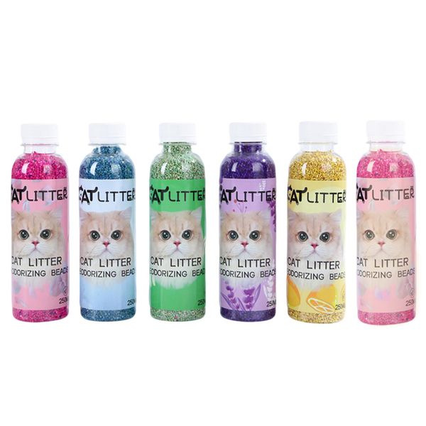6Pcs Cat Litter Deodorizing Beads Set Freshener Beads Odour Control
