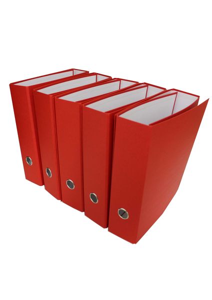 Files 10 pack A4 PVC Lever arch Special Red