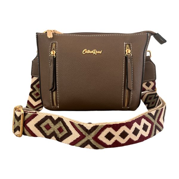 Navy Crossbody Bag with Trendy Removable Strap