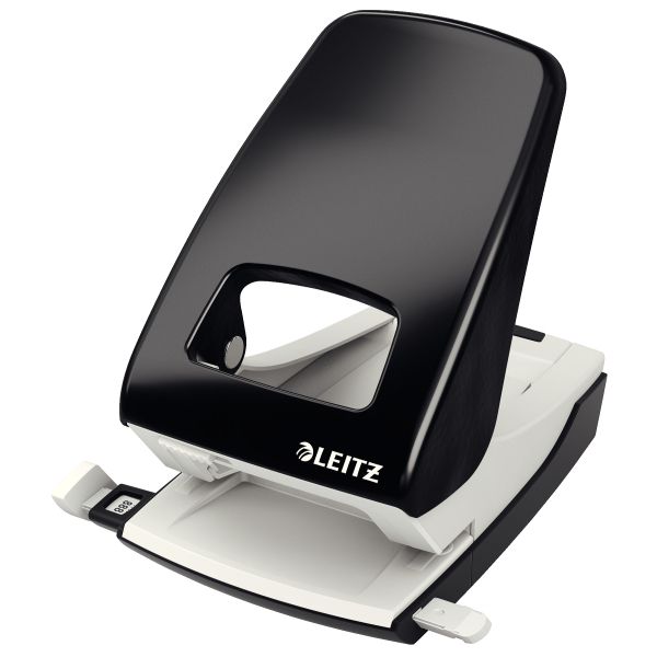 Leitz 5138 NeXXt (2 hole) 40 Sheet Punch - Black