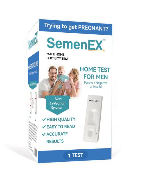 SemenEX male fertility sperm quality test kit - 1 piece
