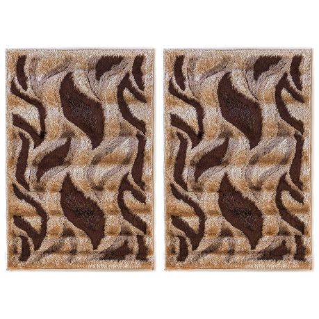 Lush Living Rug Pastel Beige Brown 80 X 1cm Pack Of 2 Buy Online In South Africa Takealot Com