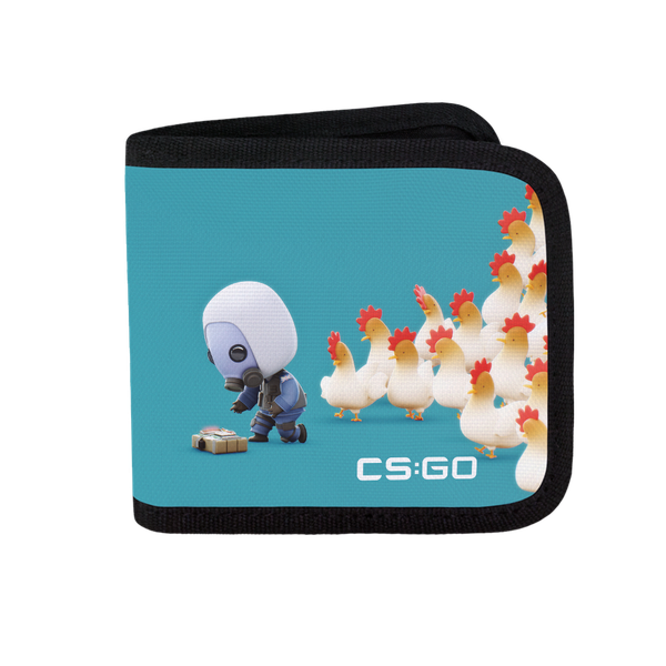 Official Counter Strike Global Offence: CS:GO Clucker Strike Canvas Wallet