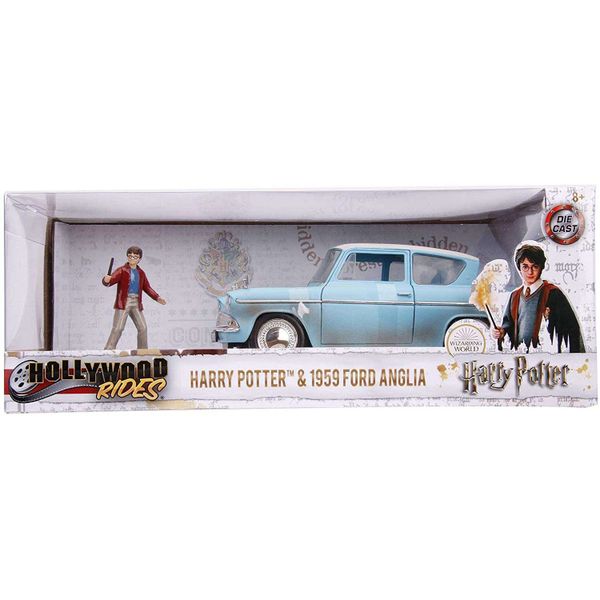 Jada-Harry Potter 1959 Ford Anglia 1:24- Die Cast