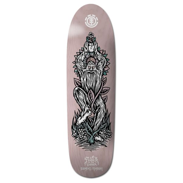 Element - Timber Garden Keeper Skate Deck 9" x 32" - Nude Cruiser