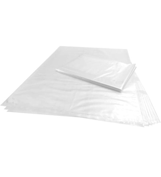 Industrial Storage Bags 380mm x 600mm x 200micron Clear pack 100