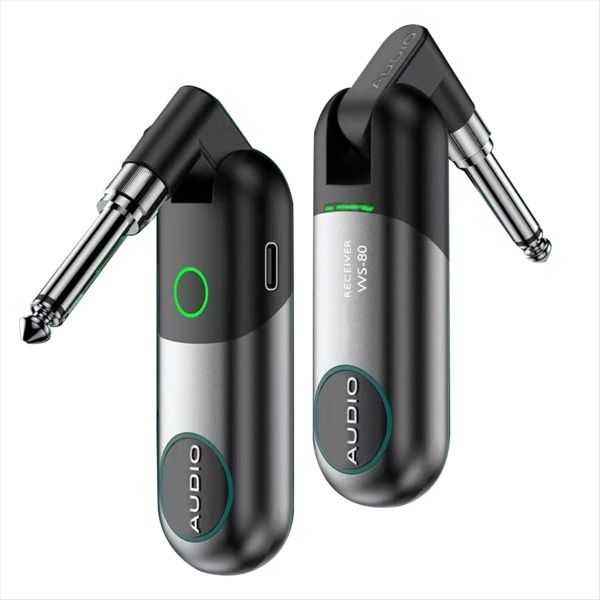 WS-80 Electric Guitar Wireless Transmitter Receiver Electric Blowpipe Conne