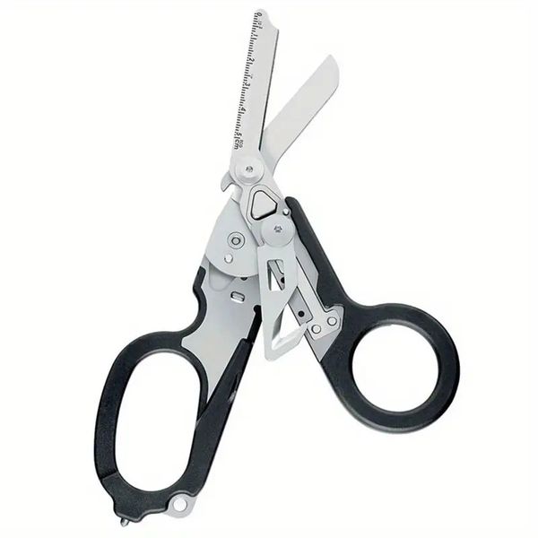 Trauma Shears Multi-Tool - 6-in-1 Emergency Scissors with Holster