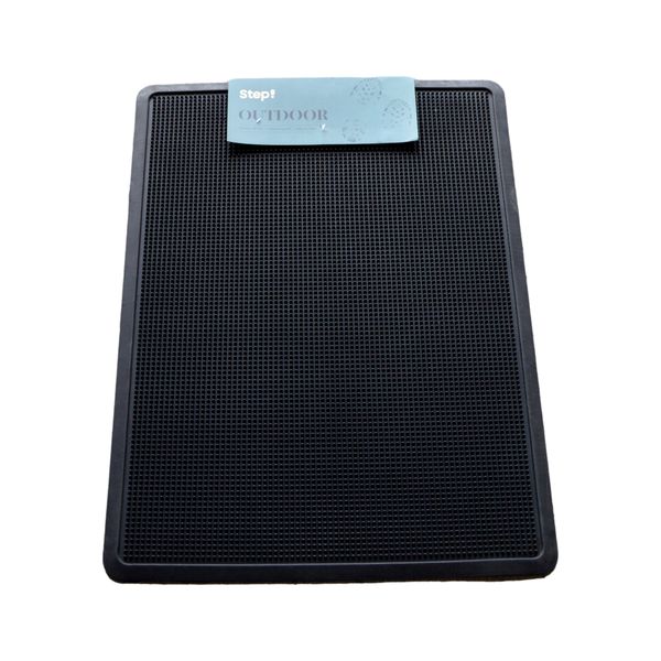 Step Rubber Brush Doormat - 810 x 610 x 8mm
