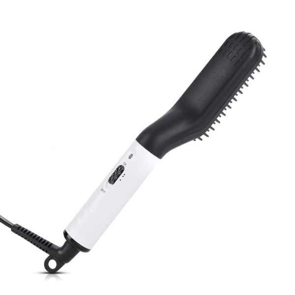 Professional Beard &amp; Hair Straightening Comb - Ivory