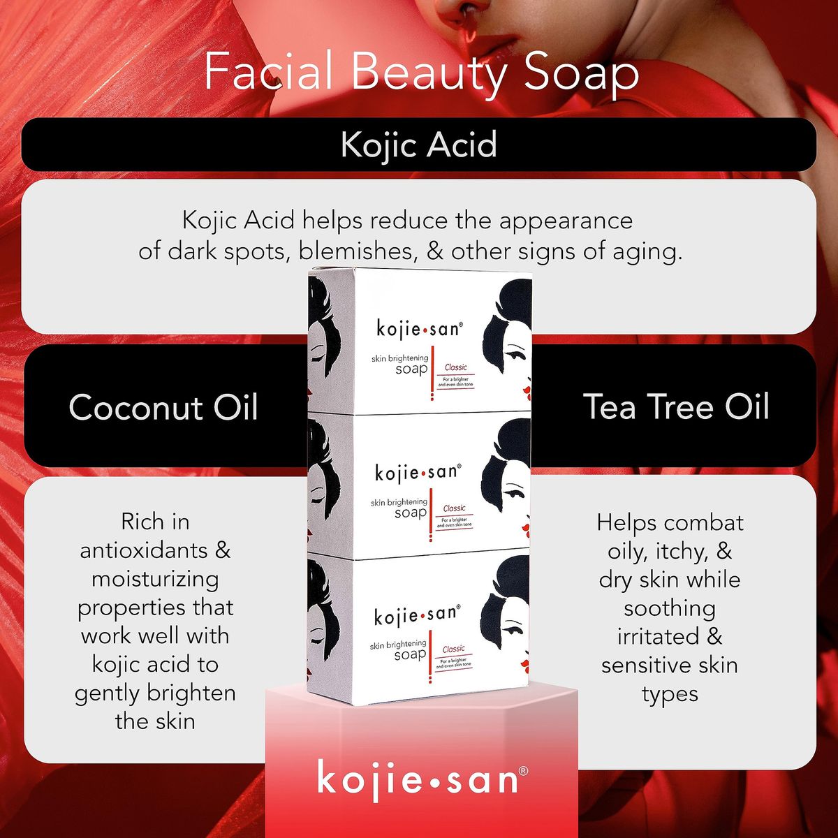 Original Kojie San Soap - 3 x 100g | Shop Today. Get it Tomorrow ...