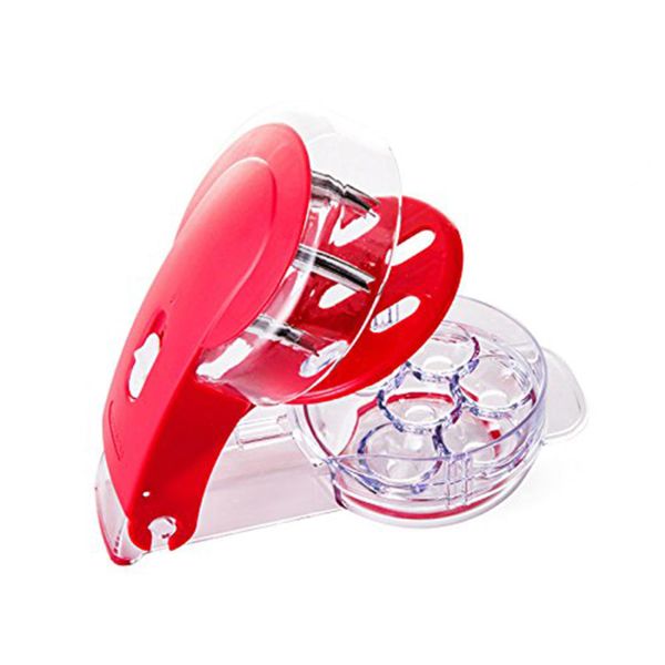 Cherry Pitter Tool Cherries Corer Pitter with 6 Groove - Kitchen Essential