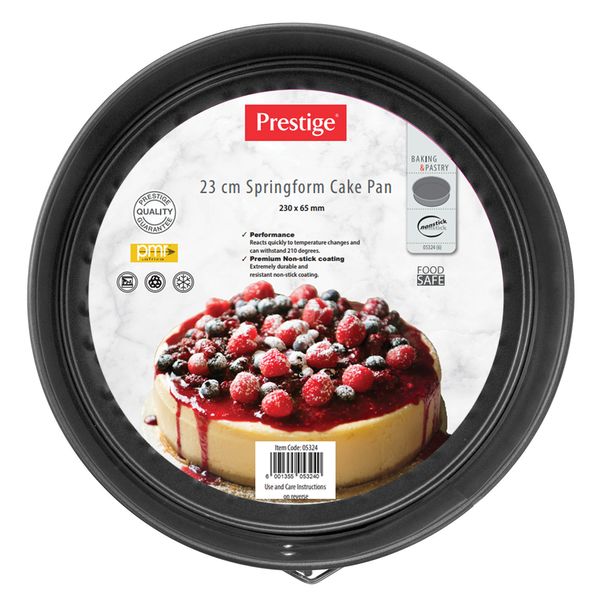 Prestige - 24 x 6.5cm Cake Pan - Black