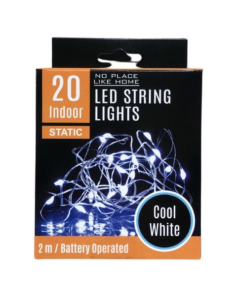 Light Fairy LED - 20x Cool White 2m B/O