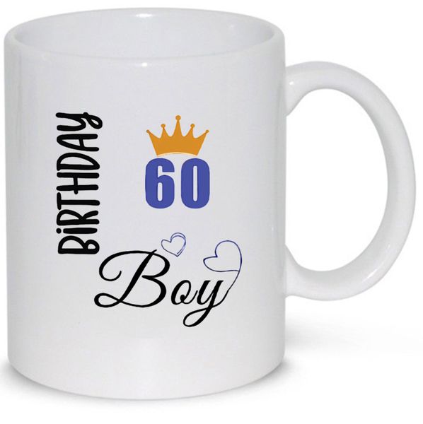 60 Birthday Boy 60th Birthday Gift 11Oz Premium Coffee 11 Oz Mug