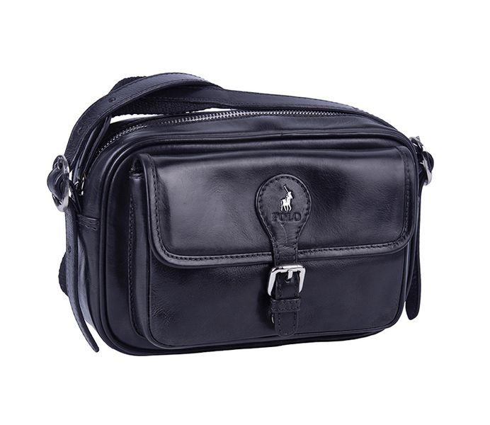 Polo Etosha Leather Camera Bag Black