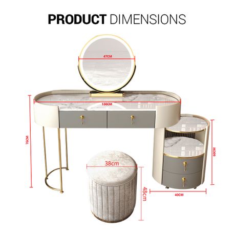 Top 10 Impressive Modern Dressing Table Design - Decorpot