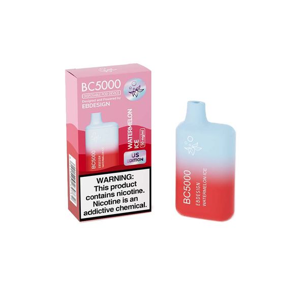 Elfbar BC5000 Watermelon Ice - Disposable Vape - 50mg - 5% Nic