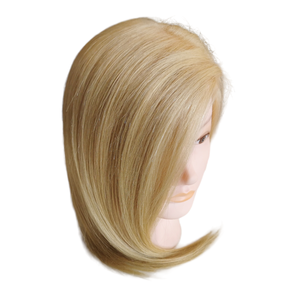 Minsk Mannequin Head With 100% Human Remy Hair- Hairdressing Practice Dolly