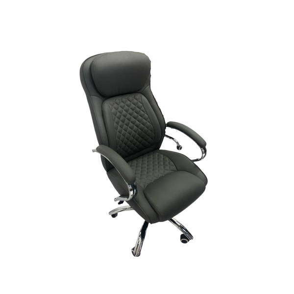 Comfortable Backrest Leather Reception Office Chair With Backrest