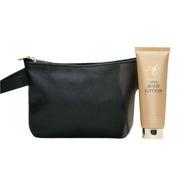 Make Up Bag and Body Lotion Gift Set