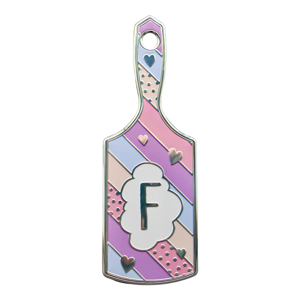 Girl's Personalised Hairbrush - F
