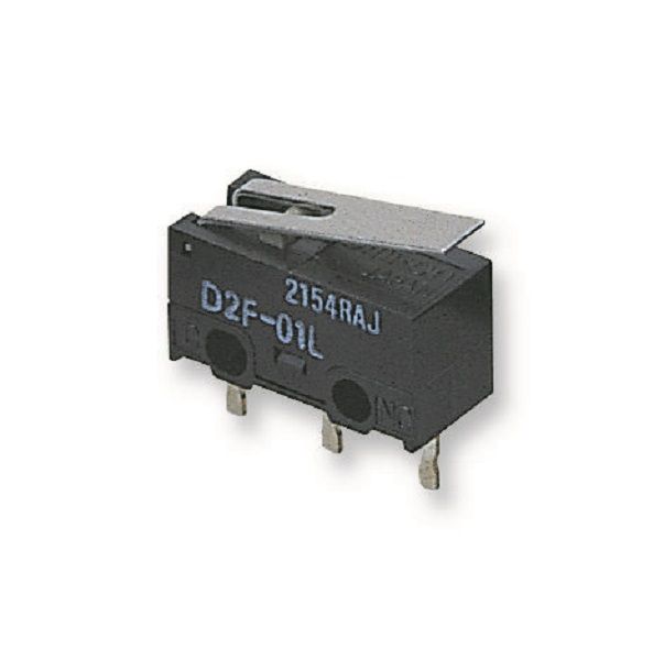 Omron (SSG-5L1T) Microswitch, Snap Action, Lever