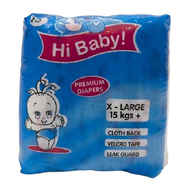 Hi Baby! - Extra Large Everyday Diapers 10's x 4