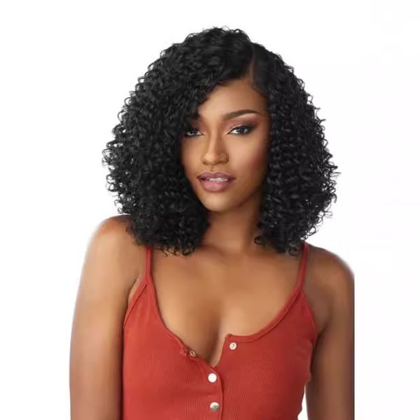 Short Curly Hair Women's Small Curls Explosive Head Synthetic Headband