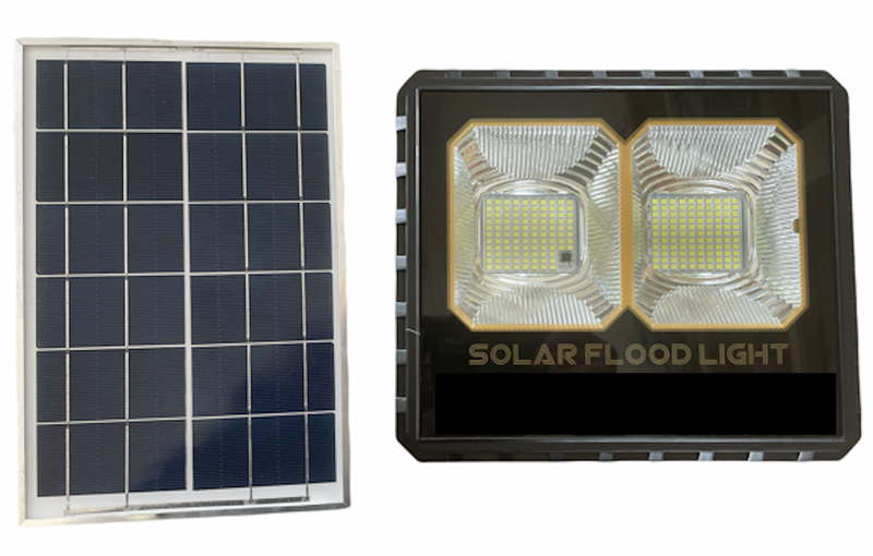50W Solar Powered Flood Light With Remote Control