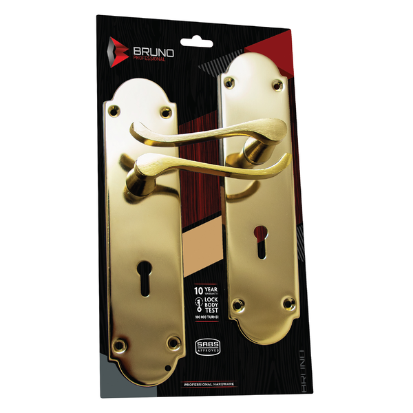 Brass Lockset - Mortice Sabs - Victorian - 8