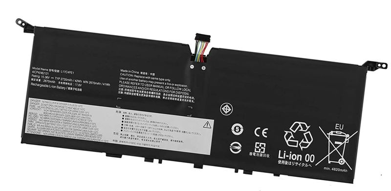 Battery for Lenovo IdeaPad 730S-13IWL, Yoga S730-13IWL Series (L17M4PE1)