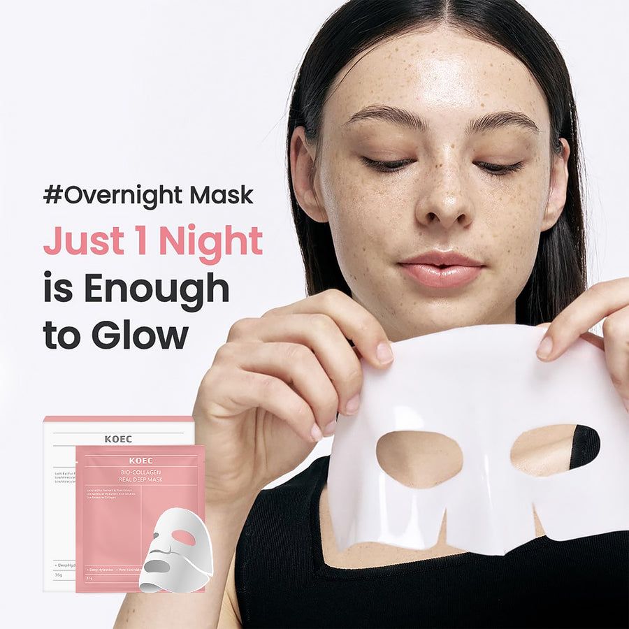 KOEC 4 Piece Collagen Penetrating Facial Mask Set | Shop Today