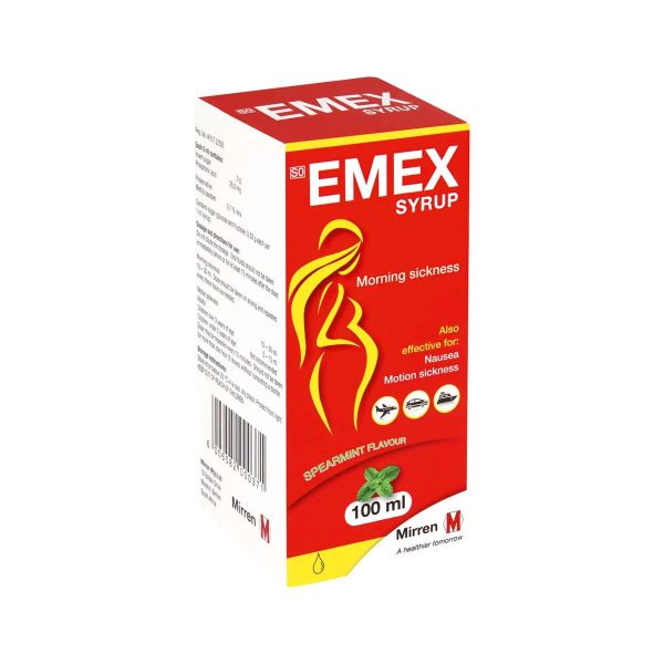 Emex Motion Sickness &amp; Nausea Syrup - 100ml