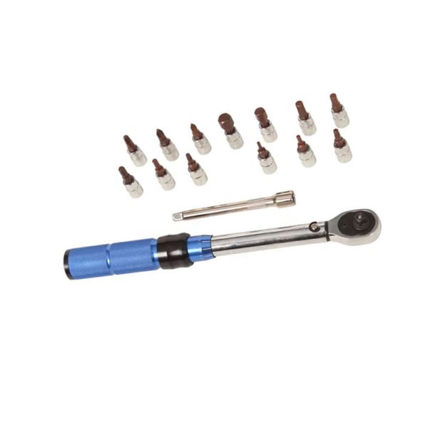 15Pcs Of 1/4inch Drive 2 - 24 NM Torque Wrench Set TWRENT005