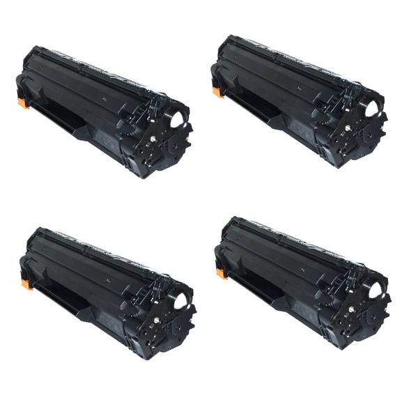 Black Toner Cartride compatible with Canon 728 x 4