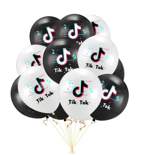 Tik Tok Party Balloon Deco- 10 Piece