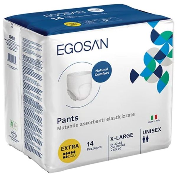 Egosan Adult Pull Up Pants Extra - Value Bundle -56s