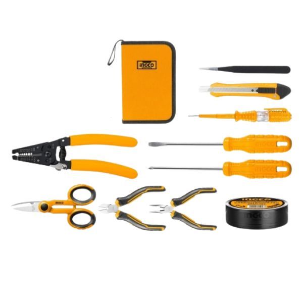 Ingco - 11 Piece Electricians Tools Set