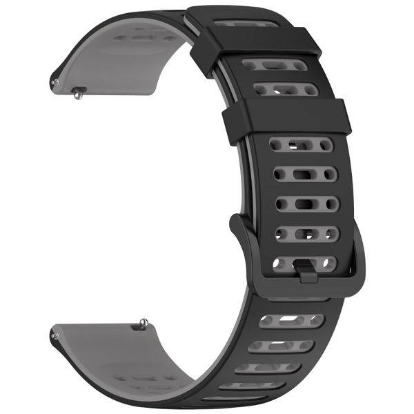 22mm Hole Rows Silicone Strap Compatible with Huawei Watch GT5 (46mm)