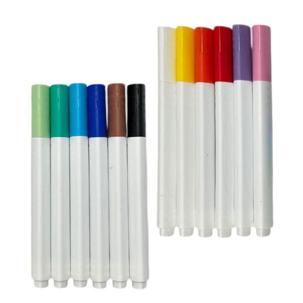 Art+craft brush tip acrylic markers 12pc