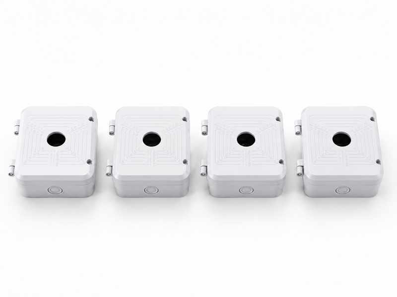 LZ CCTV Camera Junction Box - 4 Piece ( 115mmx105mmx48mm)
