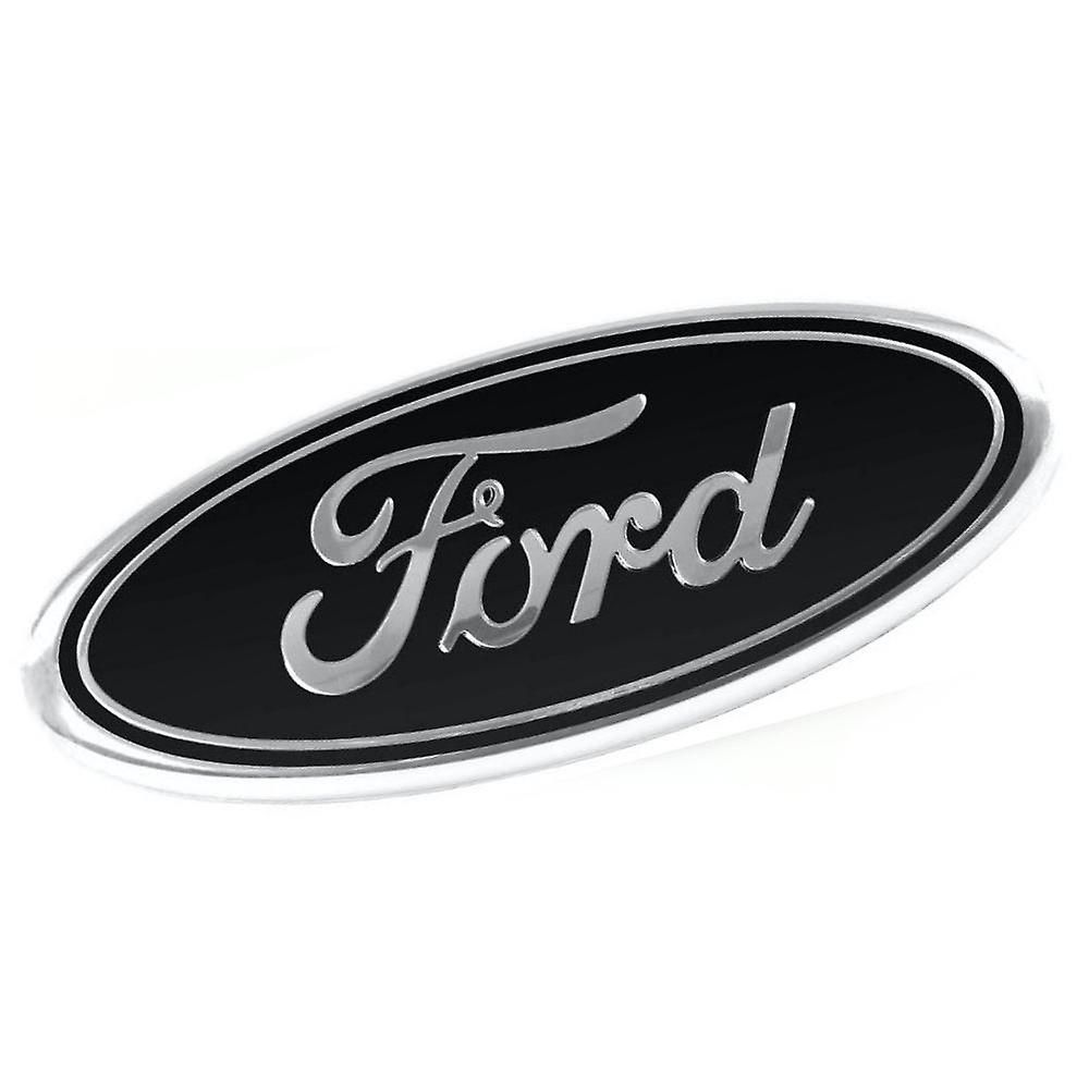 Black and Silver Ford Tailgate and Bonnet Badge 11.3cm | Shop Today ...