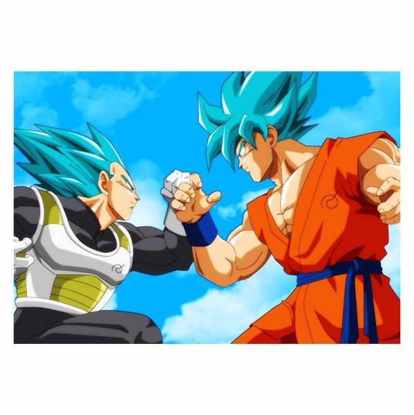 Goku v Vegeta SSJGB - A1 poster