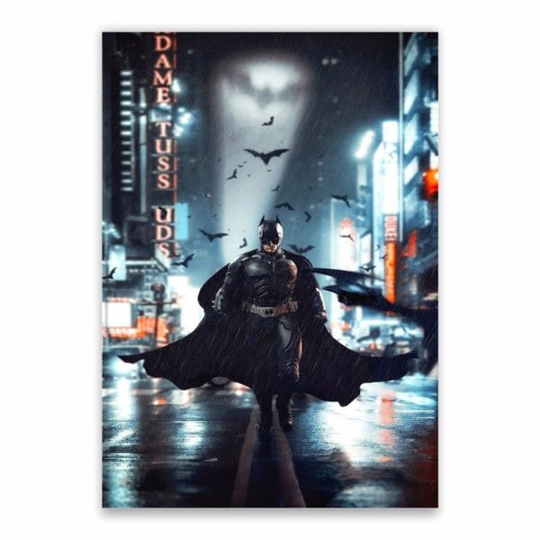 Batman On The Street Poster - A1
