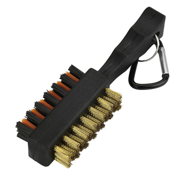 Portable Durable Double-Sided Golf Club Cleaner Brush