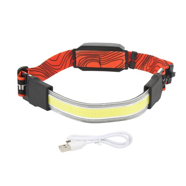 Led Headlamp Strong Light Usb Rechargeable Fishing Head Light